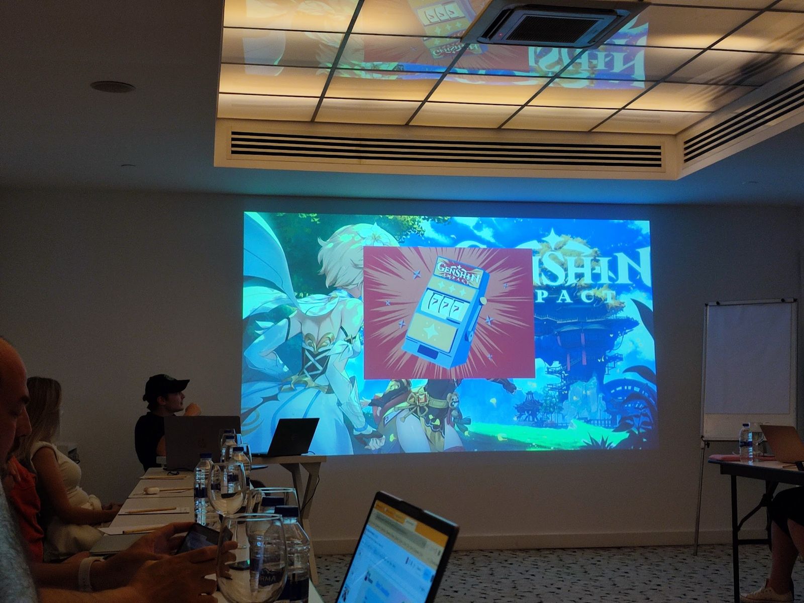 Speaking in Antalya, Turkey